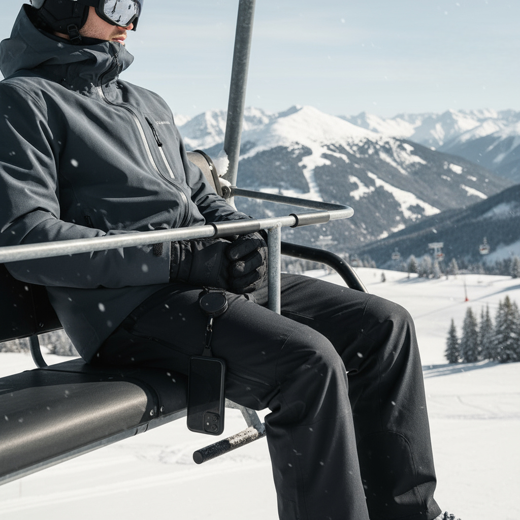Securely Hold Your Phone on Any Slope with GlacierGrip
