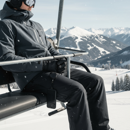 Securely Hold Your Phone on Any Slope with GlacierGrip