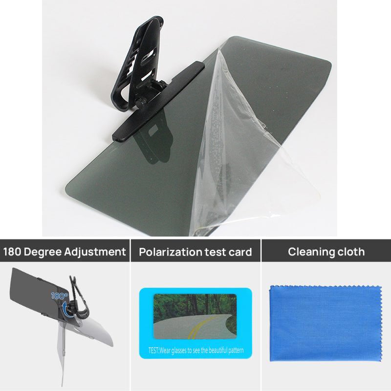 Auto Sunshade with Polarized Glare Protection