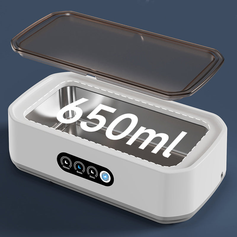 Ultrasonic Cleaner, 650ml Capacity – Versatile Use