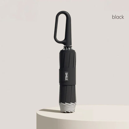 Hands-Free Umbrella with Unique Ring Handle
