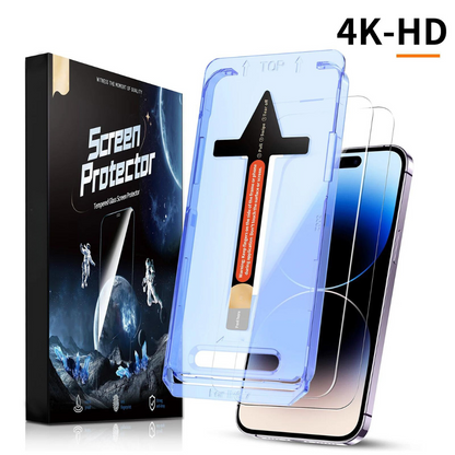 Bubble-Free Screen Shield with Automatic Cleaning