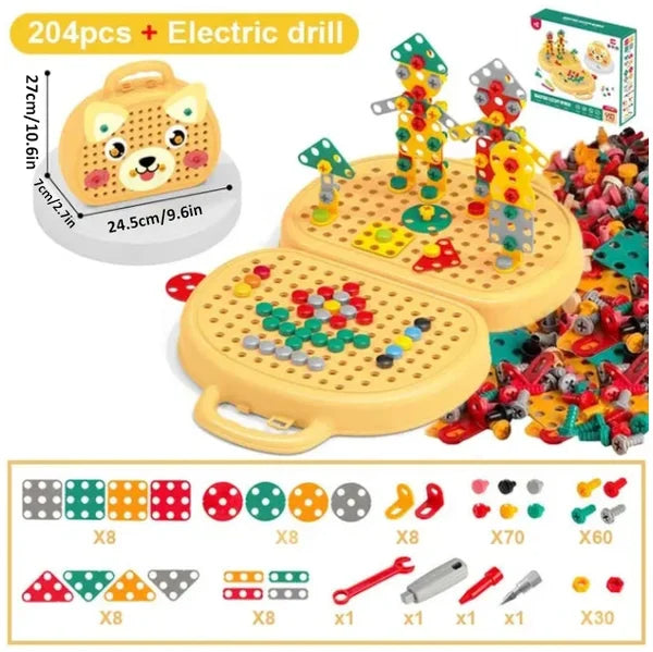 Montessori Toy Box for Creative Learning | Drill Activity Set | Enhances Technical Skills & Motor Skills | 50% OFF