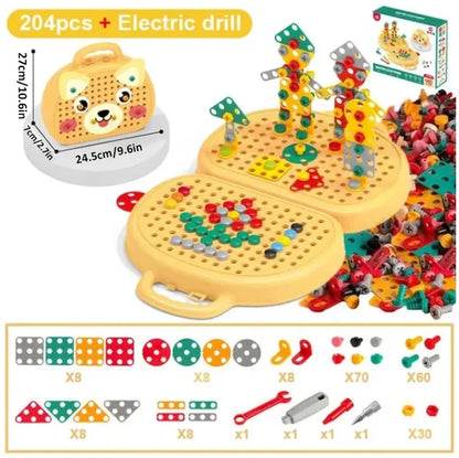 Montessori Toy Box for Creative Learning | Drill Activity Set | Enhances Technical Skills & Motor Skills | 50% OFF