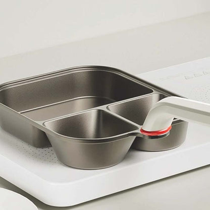 3-in-1 Large Capacity Pan with Cup Shape