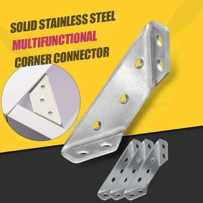 Stainless Steel Corner Brackets for Enhanced Furniture Stability
