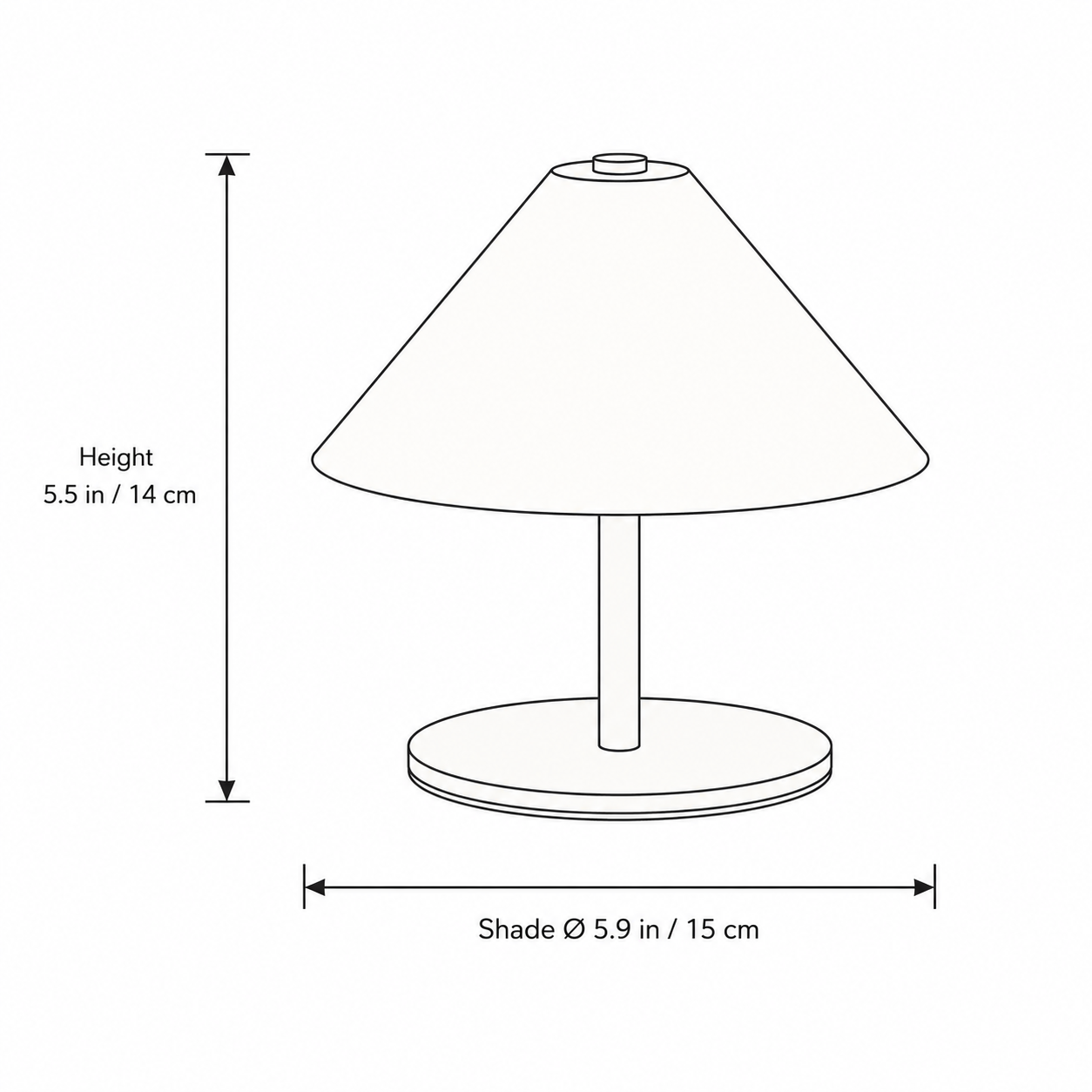 Touch-Activated Glow Table Lamp