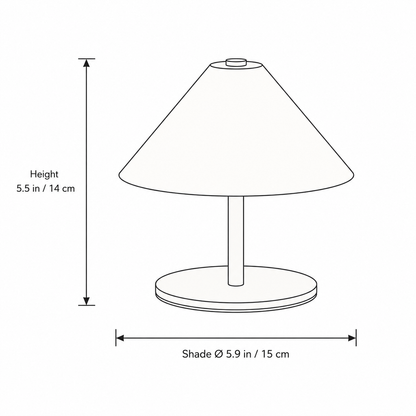 Touch-Activated Glow Table Lamp