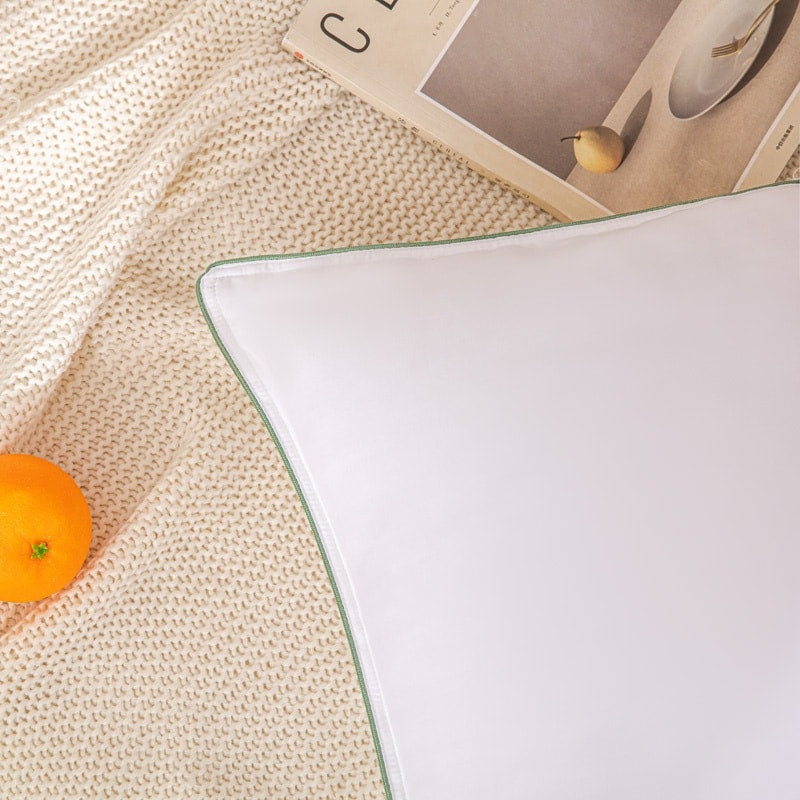 Bamboo Fiber Pillow 60 x 63 cm with 100% Natural Cover