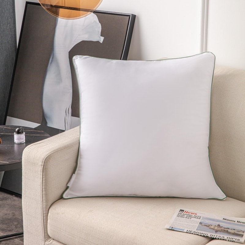 Bamboo Fiber Pillow 60 x 63 cm with 100% Natural Cover