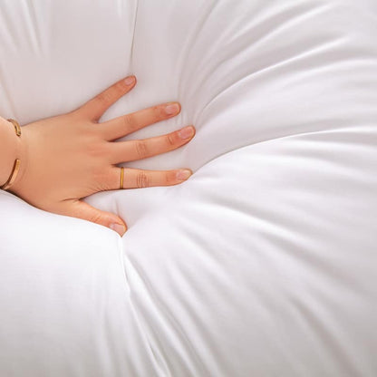 Bamboo Fiber Pillow 60 x 63 cm with 100% Natural Cover