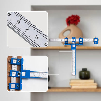 Precision Drill Guide for Cabinet Handles & Fixtures
