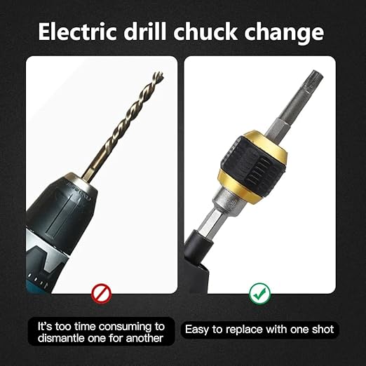 Buy One Get One Free | Quick Drill Bit Change Tool for Easy Use