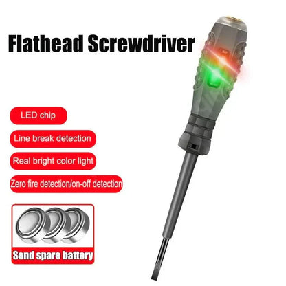 Versatile Magnetic Screwdriver and Voltage Tester Tool
