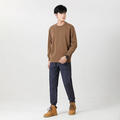 Water-Resistant Fleece-Lined Joggers for Unisex Winter Travel