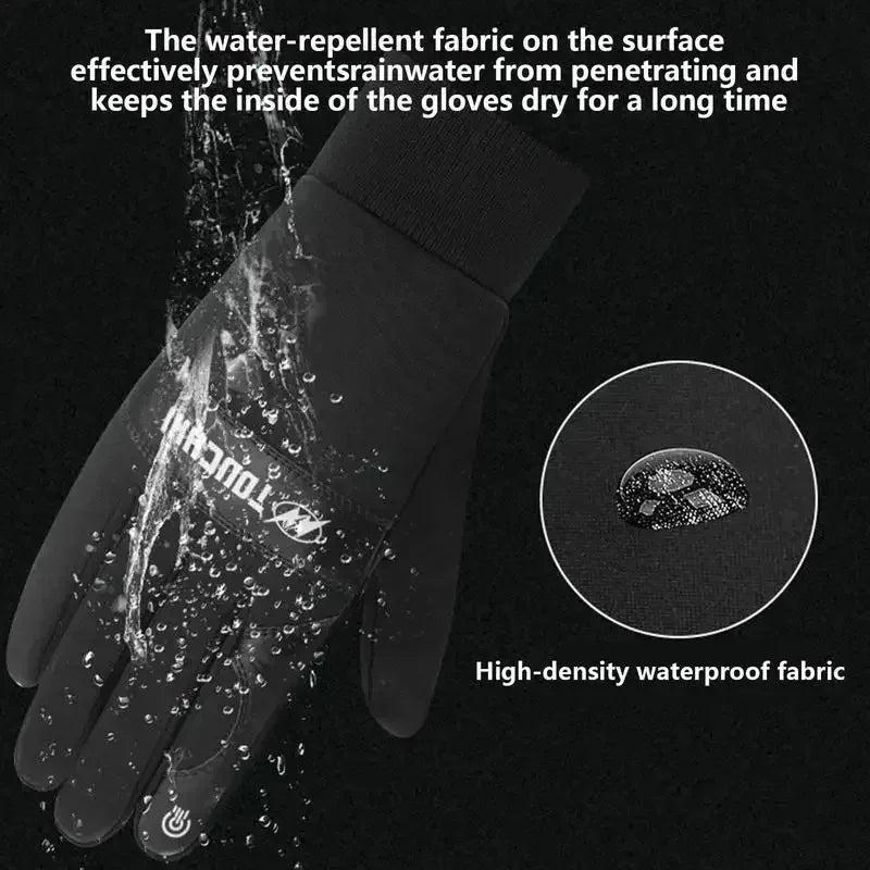 Heated Gloves with USB – Waterproof, Touchscreen-Compatible for Winter Sports and Outdoor Activities