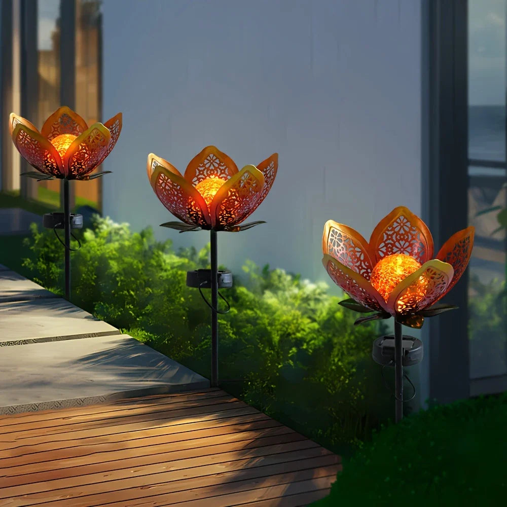 Effortless Solar Lights for Stunning Gardens All Night Long