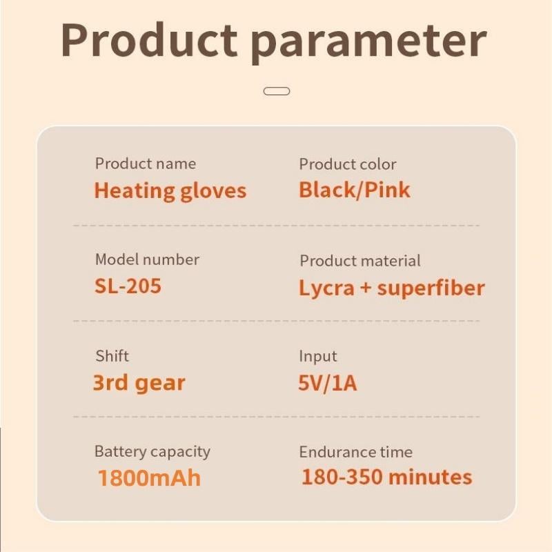 USB Heated Gloves for All-Day Warmth