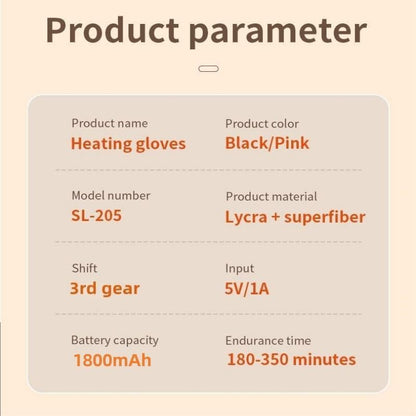 USB Heated Gloves for All-Day Warmth