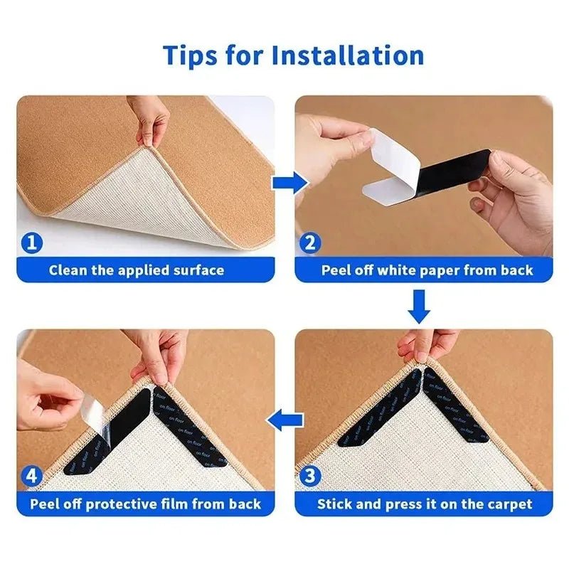Invisible Grip Rug Strips | Secure Your Rugs Effortlessly