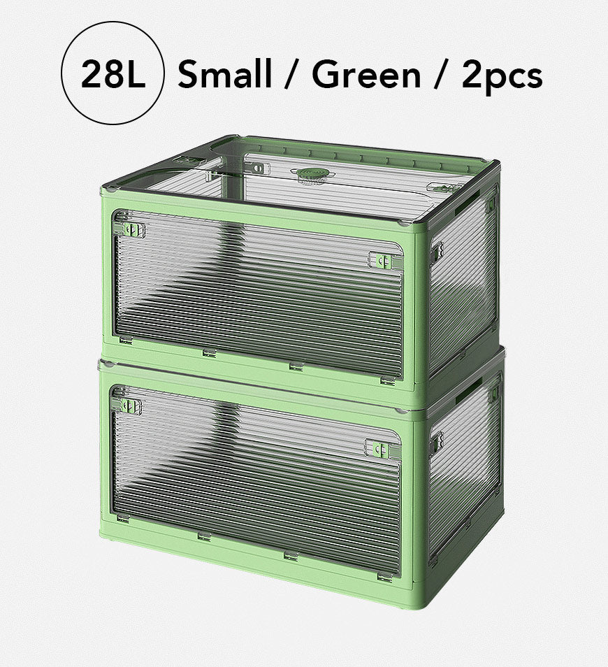 Versatile Collapsible Clear Storage Organizer