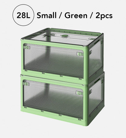 Versatile Collapsible Clear Storage Organizer