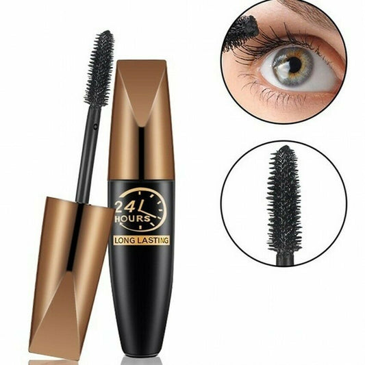 Waterproof Silk Fiber Mascara for Ultimate Length & Volume