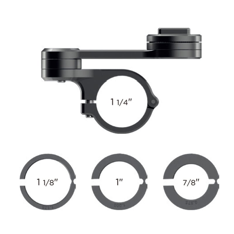 Phone Holder for Secure and Accessible Use During Rides