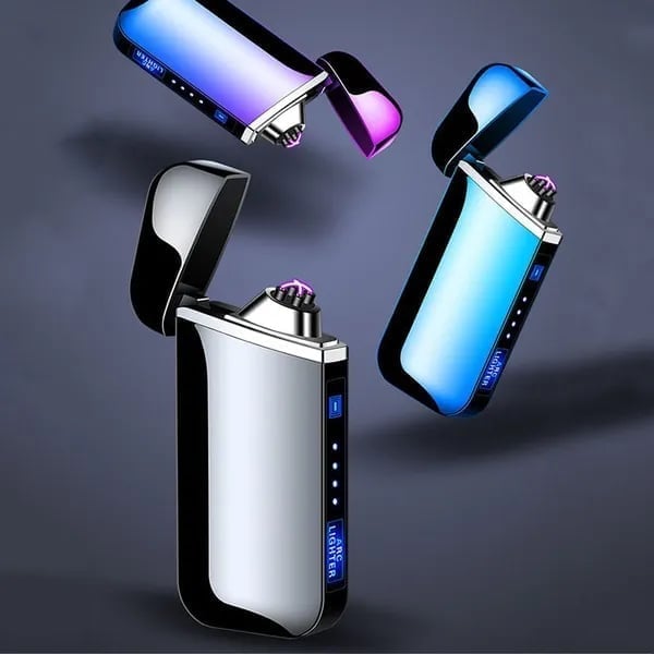 Wind-Resistant Electric Lighter with Touch Activation
