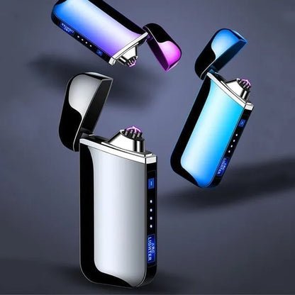 Wind-Resistant Electric Lighter with Touch Activation