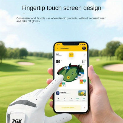 Left-Handed Golf Training Glove for Better Grip Practice