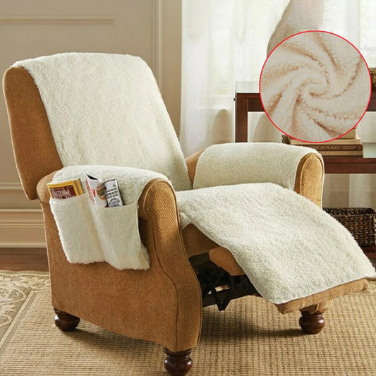 Effortless Makeover of Recliner Chair with 6 Convenient Storage Pockets