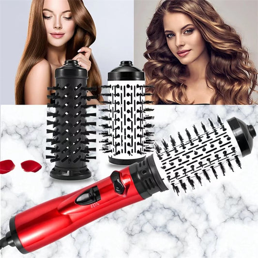 3-in-1 Rotating Hot Air Hair Styler and Blow Dryer