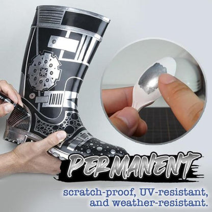 Lustrous Chrome Art Marker | Perfect for Crafting & Detailing