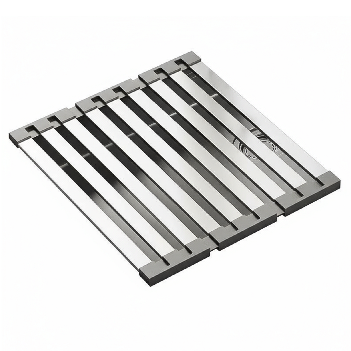 Foldable Dish Basket for Stainless Steel Sink Drain