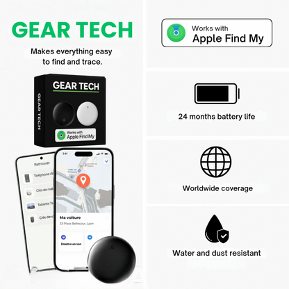 GPS Motorcycle Tracker - No Subscription, Works with Android & iOS