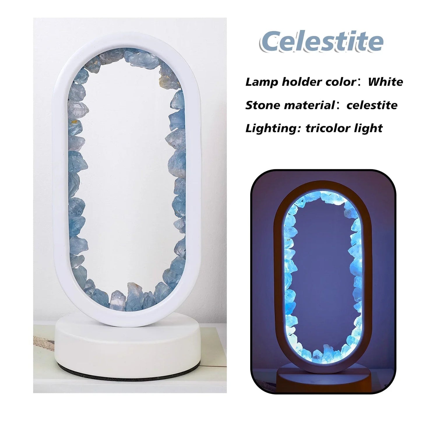 Handcrafted Amethyst Lamp for Atmosphere and Relaxation