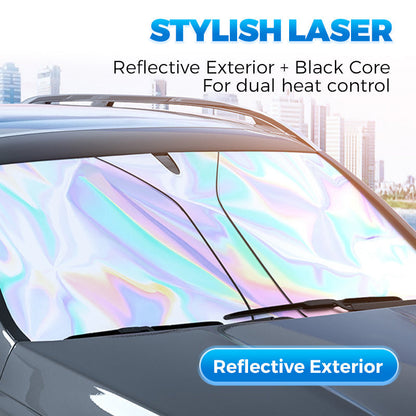 Heat and UV Ray Blocker for Cooler Car Interiors