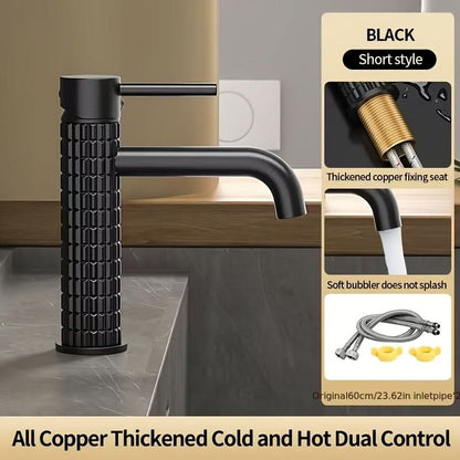 Brass Faucet for Hot and Cold Water – Basin Installation