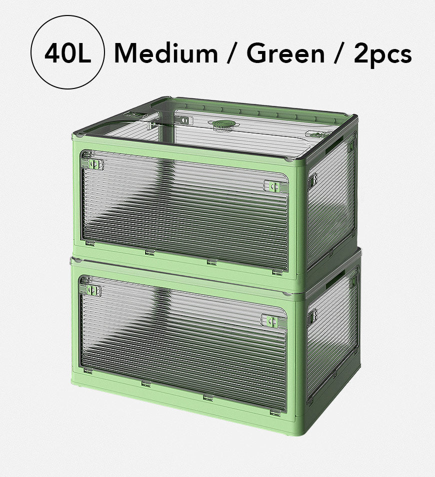 Versatile Collapsible Clear Storage Organizer