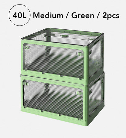 Versatile Collapsible Clear Storage Organizer