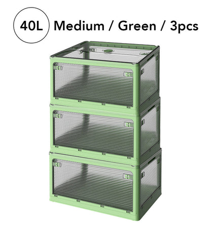 Versatile Collapsible Clear Storage Organizer