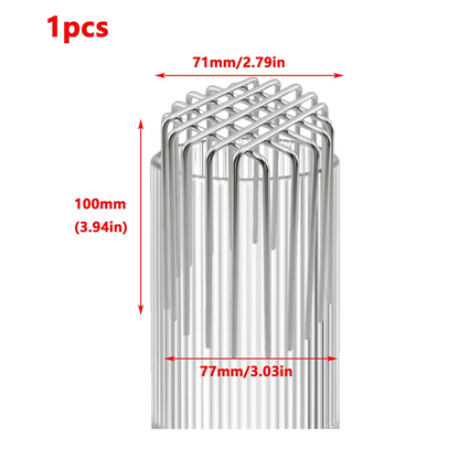 Premium Stainless Steel Vent Guard for Dryer Exhaust | Fits 50–200 mm Pipes | No Tools Required