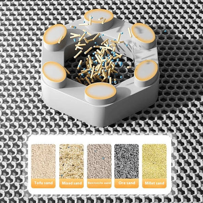 Cat Litter Mat - Double Layered EVA | Waterproof, Non-Slip & Washable