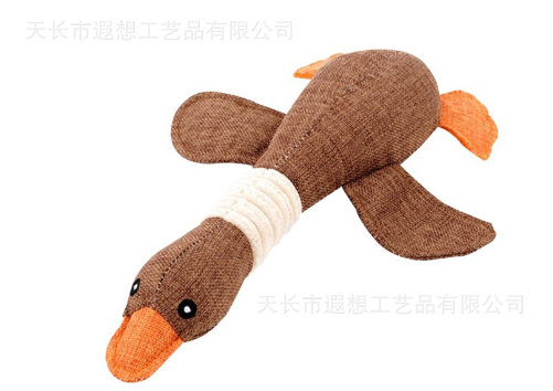 Stuffed Toy of a Pet Goose
