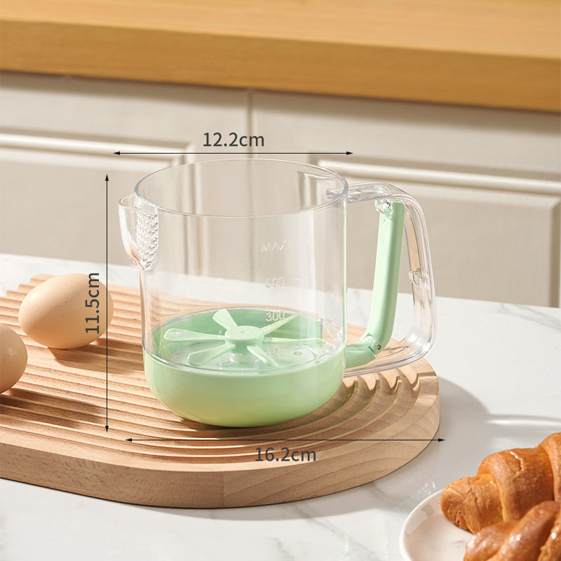 Quick Mixing, Measuring and Filtering for Perfect Results