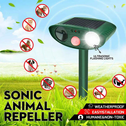 Ultrasonic Deer Repellent - Get Rid of Deer in 48 Hours