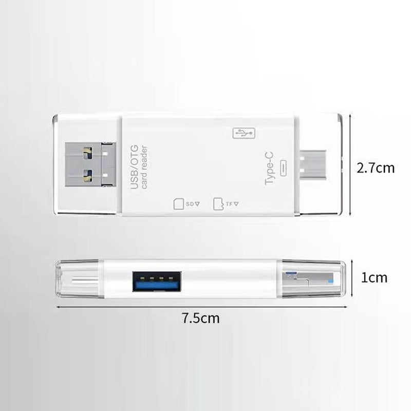 Compact Memory Card Reader for Fast Transfers