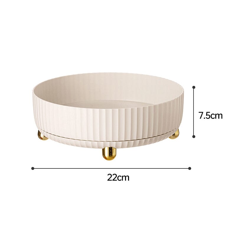 360° Rotating Spice Organizer for Effortless Storage