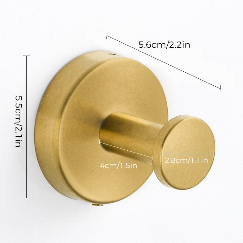 Utility Shower Hooks for Bathroom Towel Storage